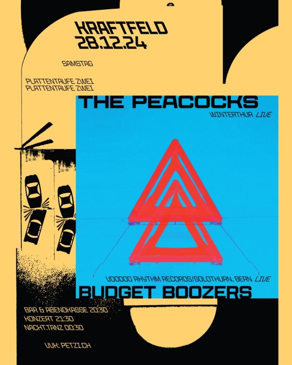 The Peacocks, Budget Boozers, Dj Crazy 2000